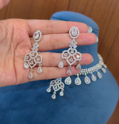 Chandelier Diamond Necklace