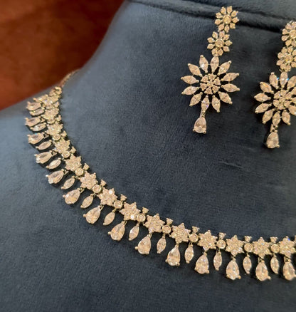 Pure Bliss Diamond Necklace Set